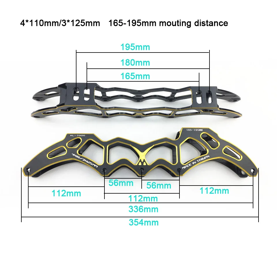  4x110 3x125 336mm