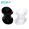 IKOKY Penis Ring Sleeve Scrotum Stretcher Delay Ejaculation Cock Cages Male Chastity Device Sex Toys For Men Adult Sex Products 1