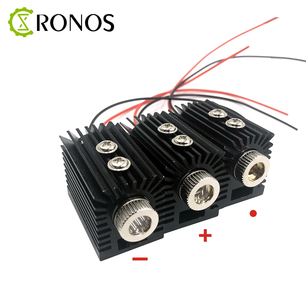 DIY 650nm 5 МВт красная точка/линия/Крест лазерный модуль головка стеклянная линза регулируемый фокус лазерное позиционирование с радиатором