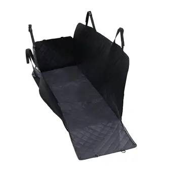 

Pet Back Seat Cover Waterproof Scratchproof Pet Protector Pet Seat Cover Hammock for Cars (Black)