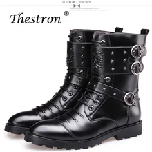 Лидер продаж; мужские рабочие безопасные ботинки; черные мотоциклетные ботинки; нескользящая Мужская молодежная повседневная обувь на резиновой подошве; рабочие ботинки для мужчин