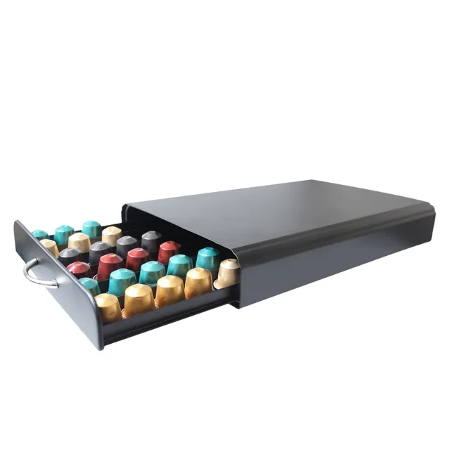 Комод Nespresso 30/40/60 капсул подставка для кофейных кухонные металлические полки