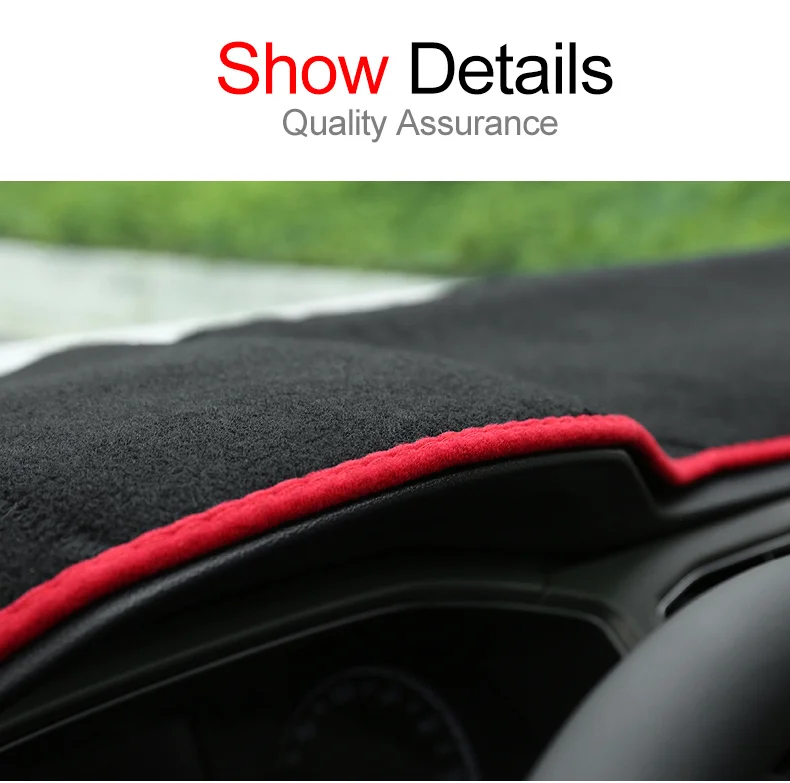 Capa para Painel Tapete para Painel sem Luz Lhd para Volkswagen Automotivo Plataforma Instrumento Guarnição T-roc t Roc 2020 vw 12 High Quality Automóveis e motos