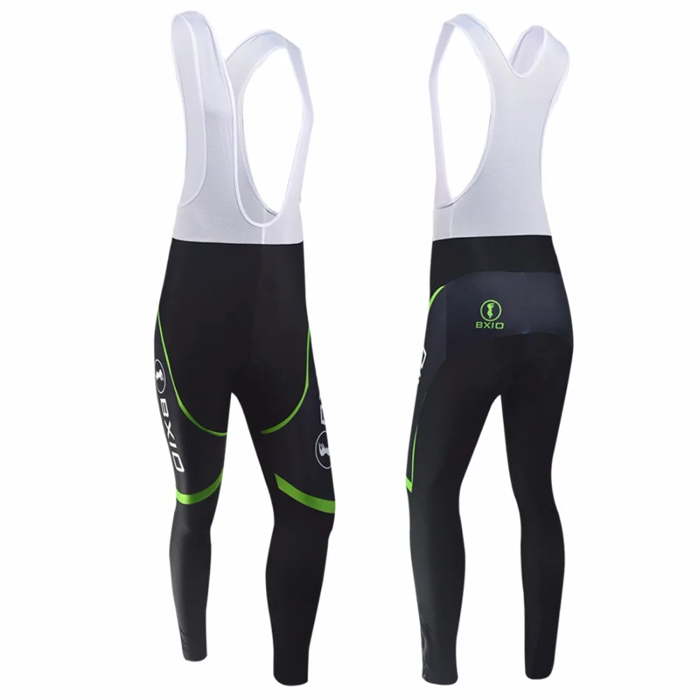 Bxio Cycling Pants Men Outdoor Pants Fleece Thermal Cycling Bib Winter Cycling Jerseys Road Bike