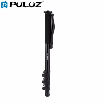 

PULUZ 2 in 1 Four-Section Telescoping Aluminum Alloy Self-Standing Camera Monopod Tripod legs with 3/8 Screw &Trekking pole