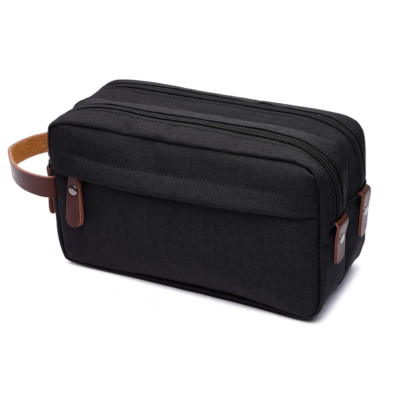 0 : Buy Vintage Canvas Cosmetic Bags Women Portable Travel Toiletry Bag Men ...