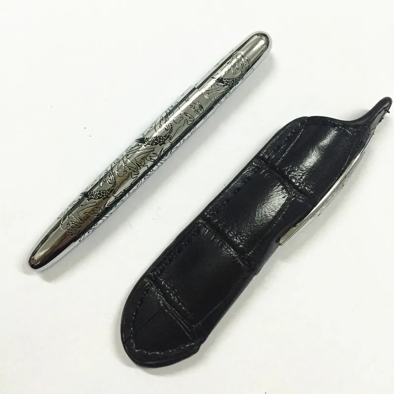 6 colors Mini Crocodile 9cm cute ballpoint pen with unique design Business Office Supplies brand writing pocket pen + pen case