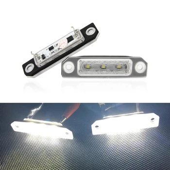 

CAN-bus Xenon White Led Number License Plate Lights For Ford Flex Taurus Mustang Fusion For Mercury Car-Styling Car Tail Light