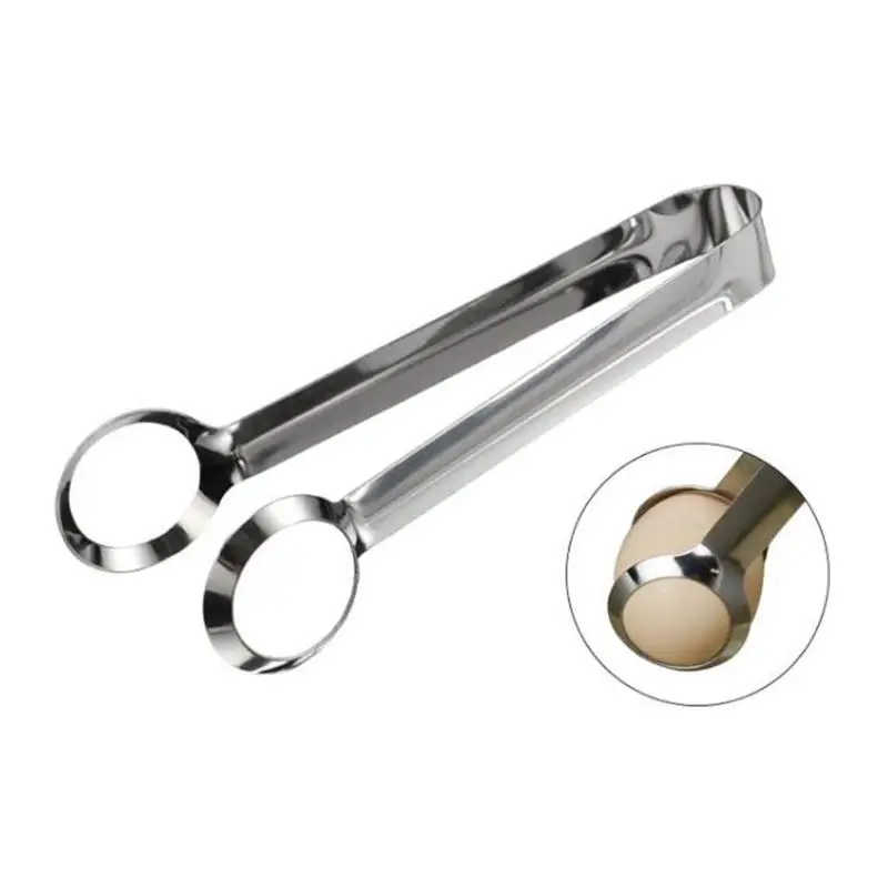 

Egg Clip Stainless Steel Manual Egg Tongs Non-slip Boiled Egg Clip Kitchen Tools Supplies Dropshipping