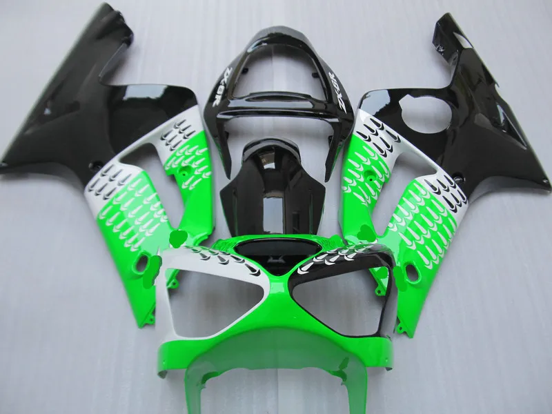 Custom Injection Mold Fairing Kit For Kawasaki Ninja Zx6r 636 03 04 Zx