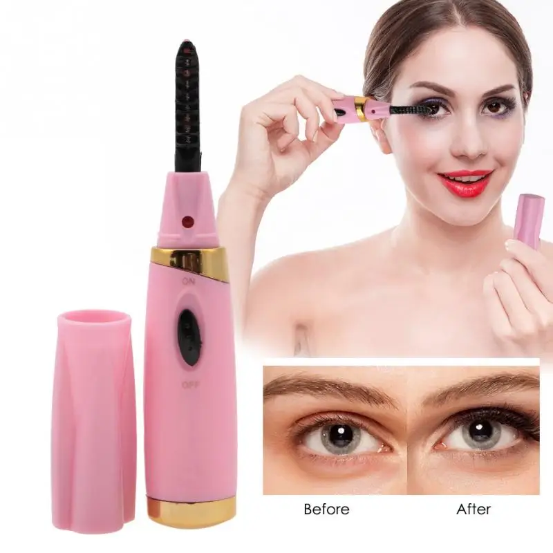 Electric Eyelash Curler Rechargeable Extension Long ...