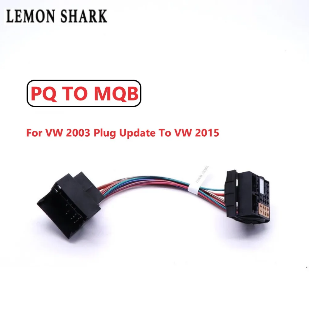 

LEMON SHARK ISO Upgrade Radio Adapter RCD330 RCD330G PLUS FOR VW 2003 To VW 2015 PQ TO MQB