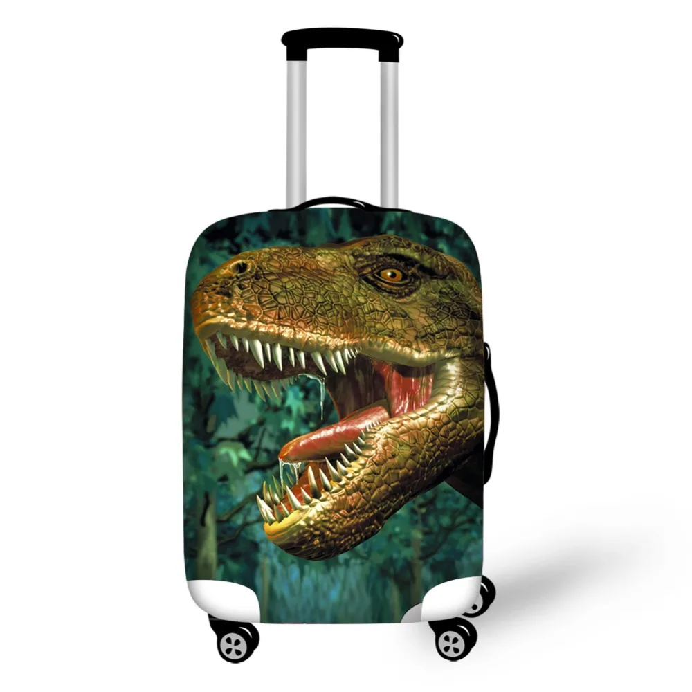 3D Dinosaur Design travel accessories suitcase protective covers 18-30 inch elastic luggage dust cover case stretchable 3D Dinosaur Design travel accessories suitcase protective covers 18-30 inch elastic luggage dust cover case stretchable