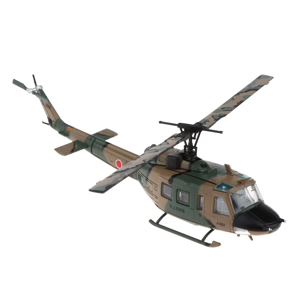 14106 UH-1 Iroquois/Hue Helicopter Military Model Kids Adults Toys Collections 