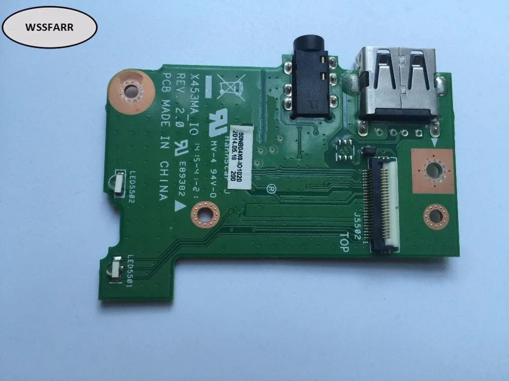 Оригинал для X453MA X553MA X503MA F553MA X503M F553M USB аудио Плата _ IO | Компьютеры и офис