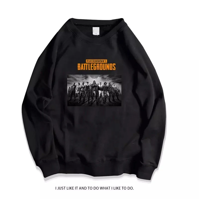  [STOCK]2018 Hot Game PUBG Playerunknown's Battlegrounds Autumn thin Hoodies Unisex S-XXXL For Hallo