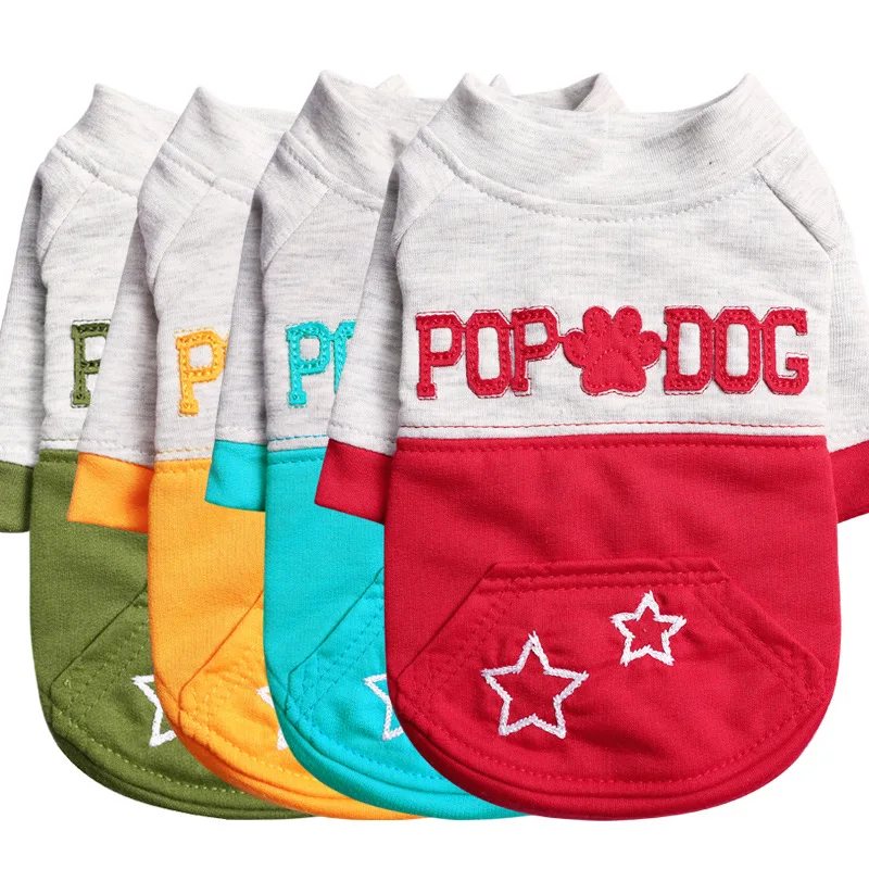 Pet dog clothes pet puppies milk dog clothing Teddy bear autumn and