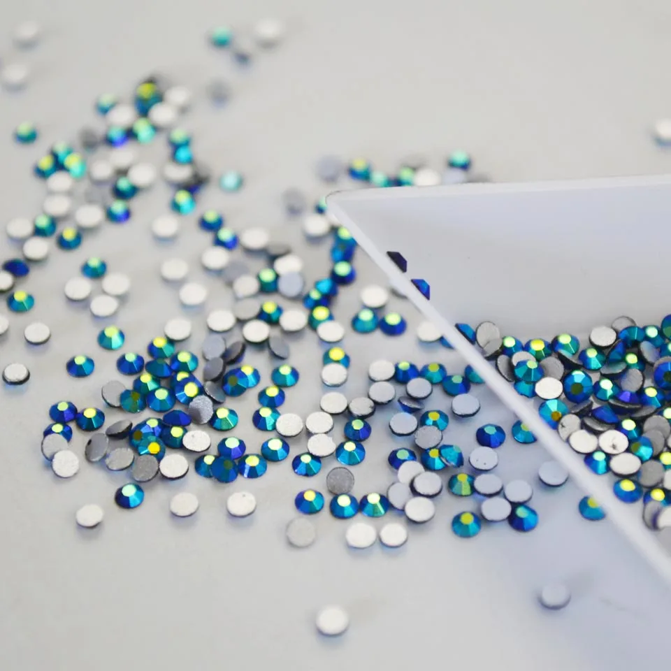 Crystals Rhinestones for Nails Supplies Glass Gems on Design 3D Nailart Accessories Decoration Ongle MJZ1045 | Красота и здоровье