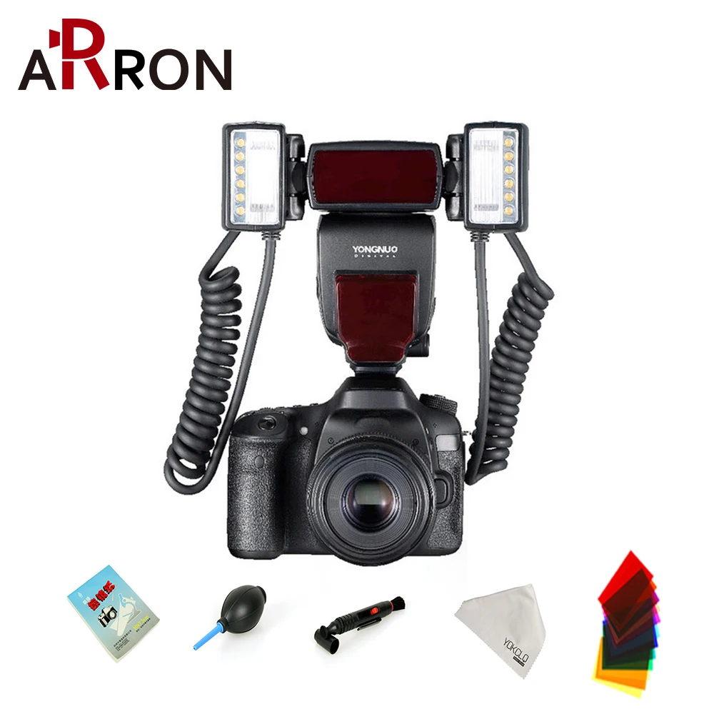 

Yongnuo YN24EX TTL Lite Macro Flash Speedlite for Canon EOS 1Dx 5D3 6D 7D 70D 80D