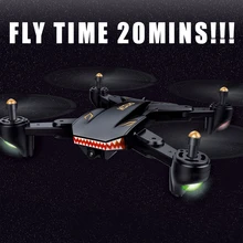 SMRC drone XS809S WIFI Rc with 720P Camera Folding Remote Control FPV Helicopter Toy for Kids and beginners 20 Minutes Fly Time