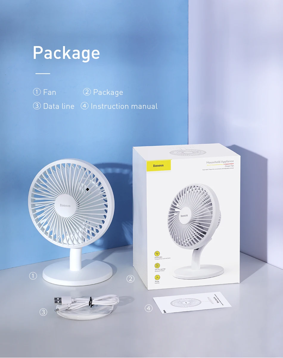 BASEUS Ocean Air Circulation Fan Box