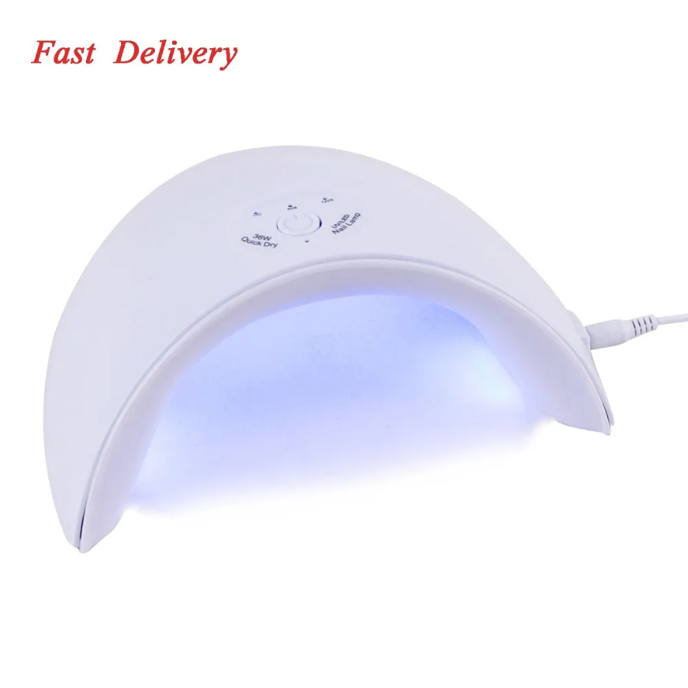 New 36W UV Led Lamp Nail Dryer For All Types Gel 12 Leds UV Lamp for