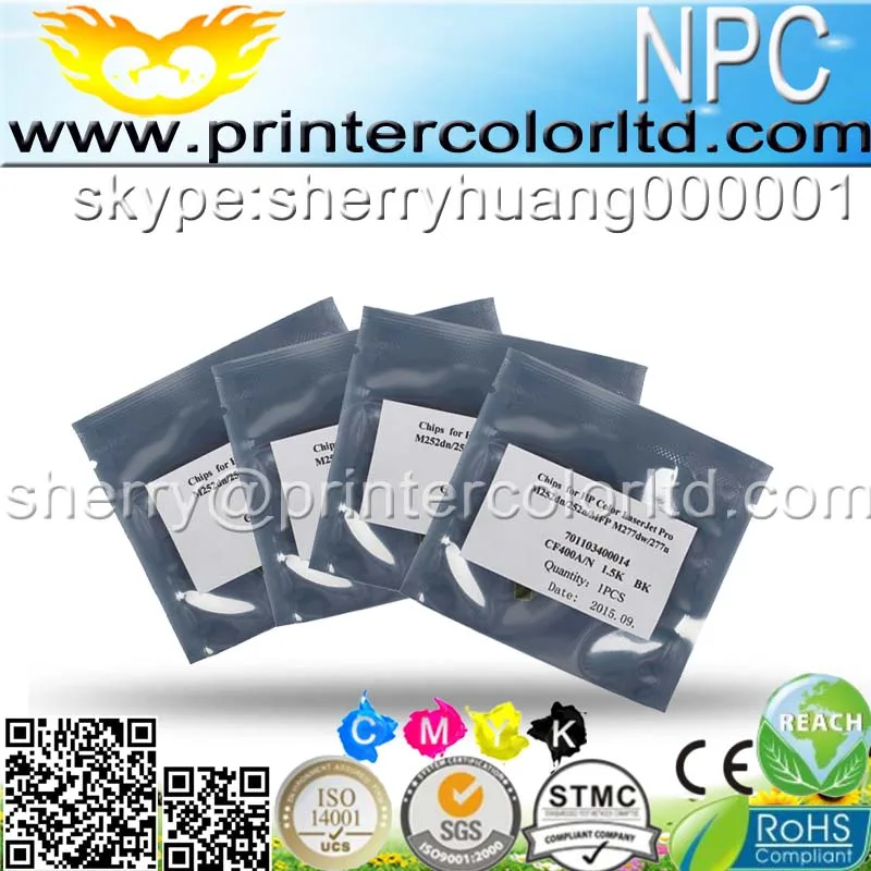 

chip for Hewlett Packard Color laserJet Enterprise CF-360 X CF 363-X M553-MFP 553n CF-362 A 363 A low YIELD toner chips