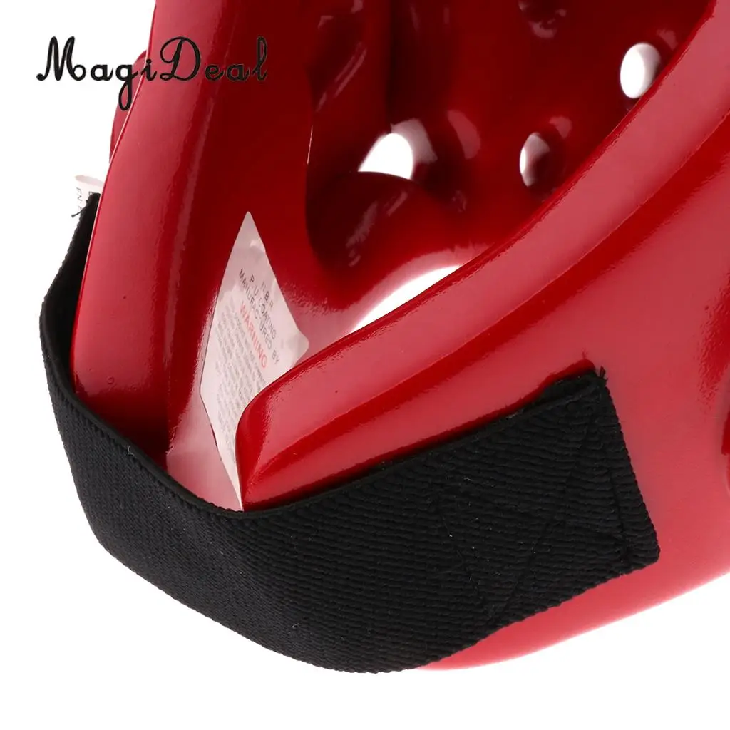 MagiDeal Sports Boxing Head Guard Boxing Helmet Face Protector Taekwondo Helmet 52-56cm Protective Gear for Boxing Martial Arts