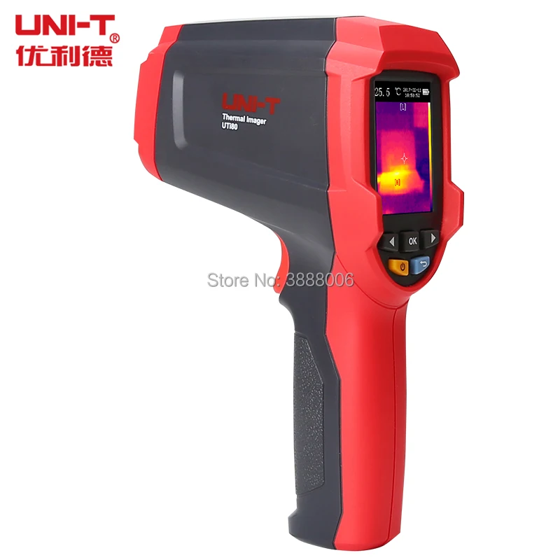 

UNI-T UTi80 Thermal Imaging Camera Infrared Thermometer Imager -30C to 400C Degree High Resolution Color Screen