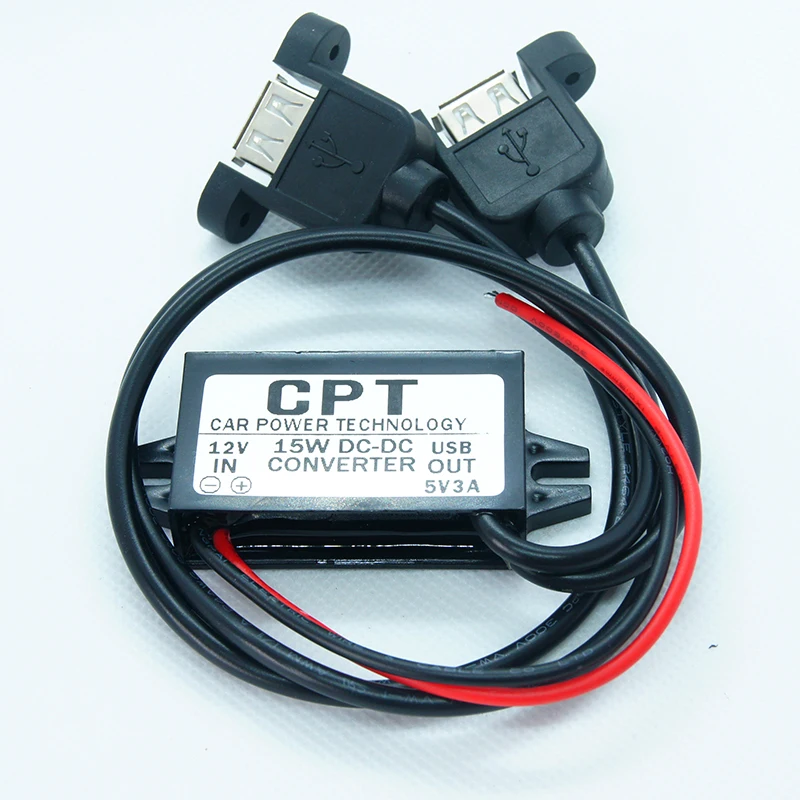

Waterproof DC/DC Converter Regulator 12V to 5V 3A 15W Car Led Display Power CPT power Step Down