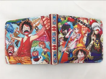 

Anime ONE PIECE Nami/Roronoa Zoro/ Cartoon Leather Pu Wallets Tony Tony Choppe sHORT Wallet Unisex Fashion Purse Gift