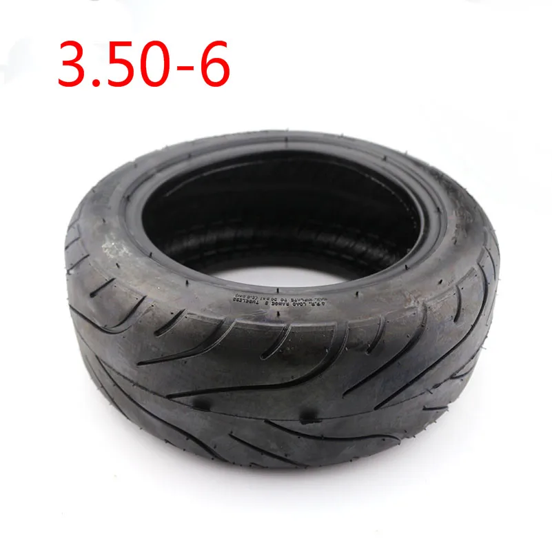 Бескамерная шина для мотоцикла 3,00/3,50-6 бескамерная пустотелая противоскользящая резина для скутера 3,50-6 бескамерная шина