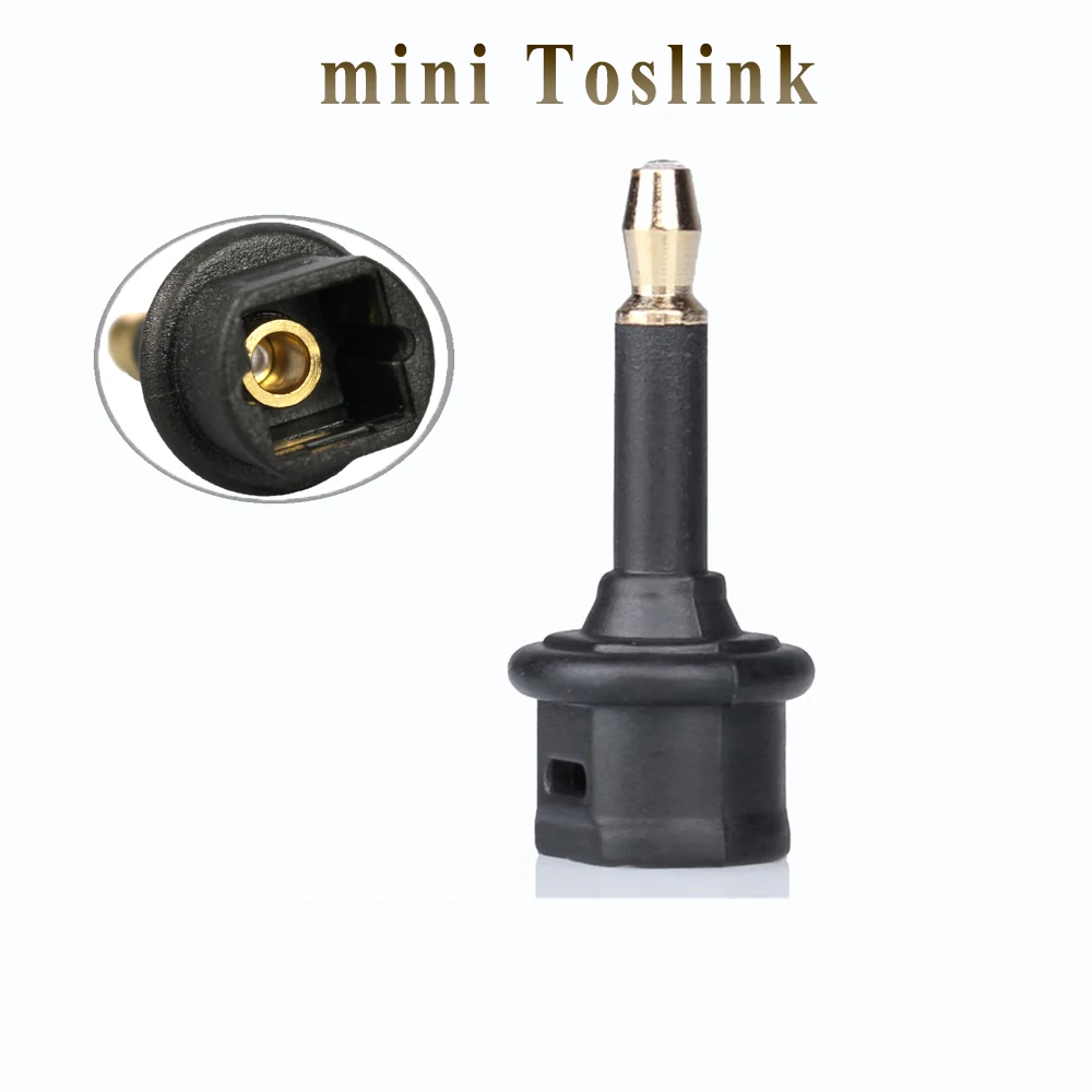 Emk – Câble Toslink Vers Mini Toslink Pour Audio Numérique, Câble Optique  Spdif 3.5 À 3.5mm, Adaptateur De Câble Audio Optique 1m 10m - AliExpress