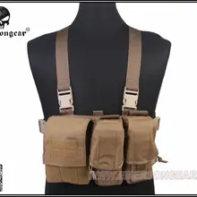 Охотничий страйкбол, военный армейский жилет, Боевая Экипировка, Emerson, светильник, вес, грудь, снаряжение, Койот, коричневый, EM7441