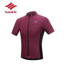 Santic мужские Велоспорт-Джерси 2018 лето велосипед одежда цикл Джерси MTB дорога Велоспорт одежда быстро сухой топы Ропа ciclismo