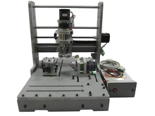DIY CNC router 3040 4 axis LY mini CNC engraving machine free tax to Russia
