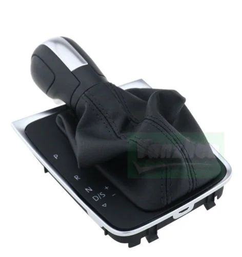 

Leather AT DSG Gear Shift Knob Lever Cover Fit For V W Golf MK7 5GG 713 203C