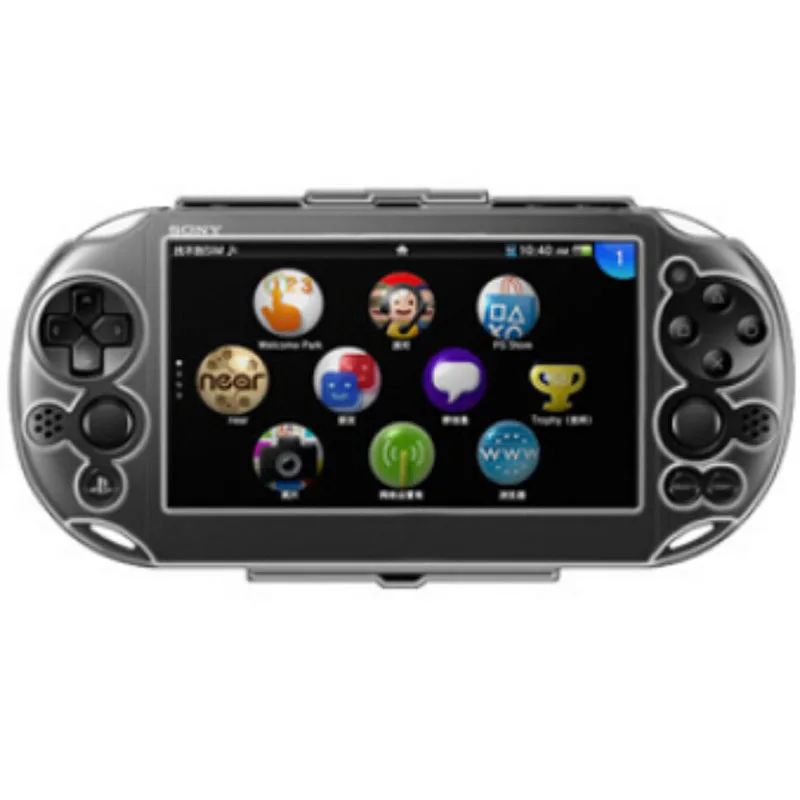 Прозрачный жесткий чехол прозрачный защитный для Sony PlayStation Psvita PS Vita PSV 2000 тонкий
