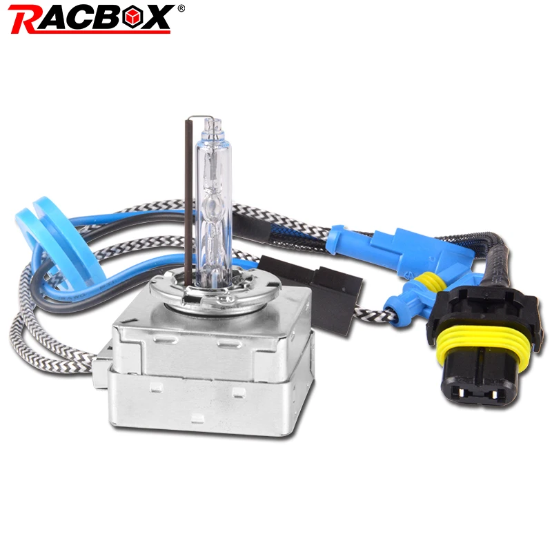 RACBOX 2 шт. D5S HID Ксеноновые лампы для фар Глобус 35 Вт 5500 к Белый Замена для KIA hyundai Audi фары автомобиля Стайлинг