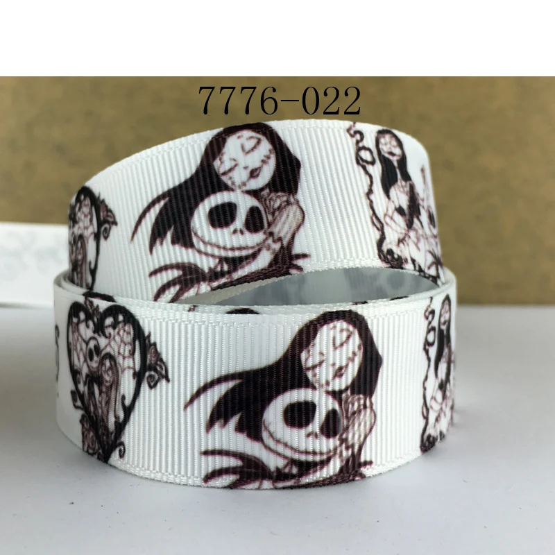 Оптовая продажа ленты 50 ярдов в Размер Хэллоуин печатных 7966|printed ribbon|ribbon