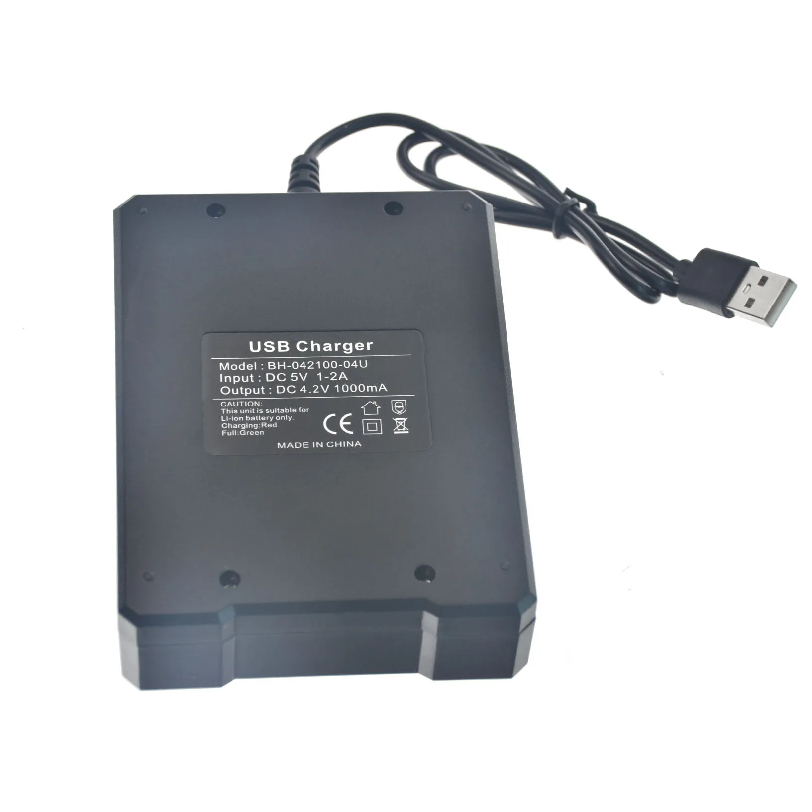 4 слота интеллектуальное USB повторное зарядное устройство способное зарядное устройство Li-Ion 18650 16340 14500