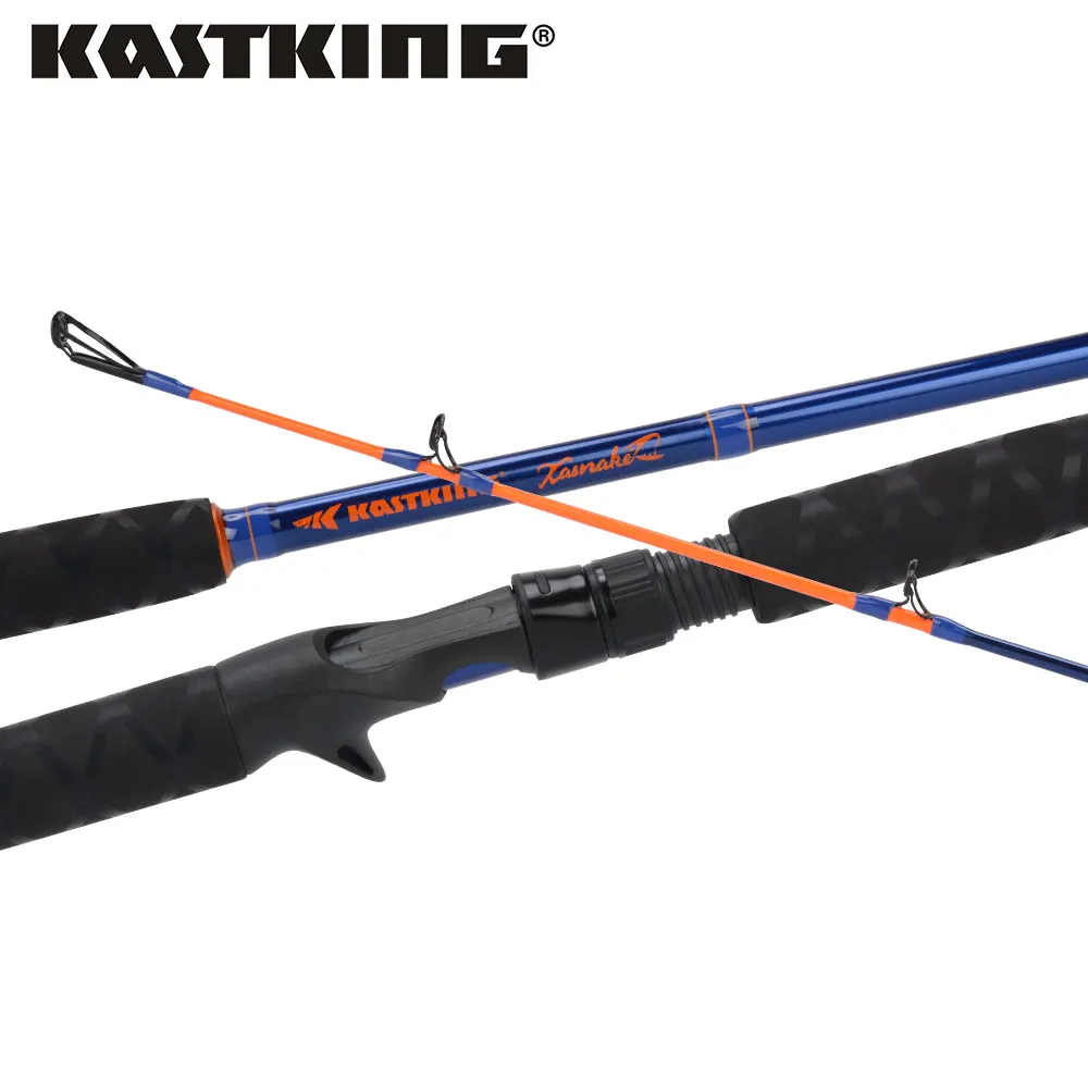 

KastKing Kasnake Casting Fishing Rod with Lightweight 24+30 Ton Carbon 8+1 Guides EVA Handle for Snakehead in Spring Summer Fall