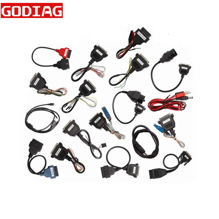 

Full Set Cables Of Carprog Full ECU Programmer