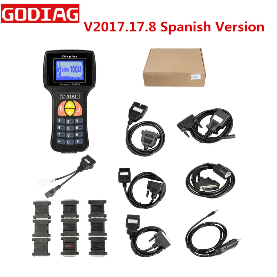 2017.17.8 Spanish Version T300 T300+ Key Programmer Black T300 Key  Programmer on Aliexpress.com | Alibaba Group
