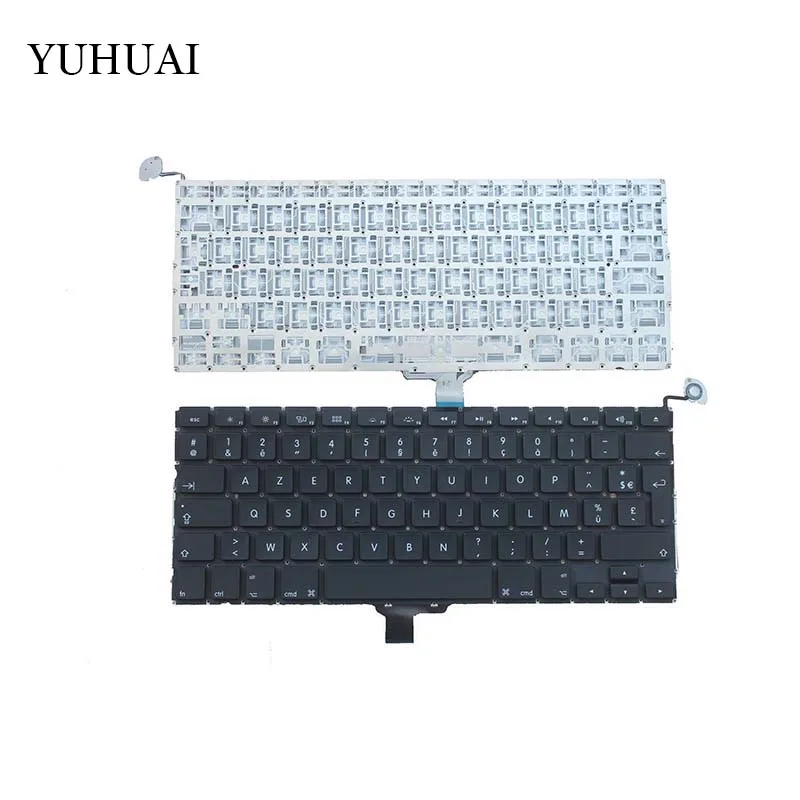 New French Laptop Keyboard 2009 2012 For Apple Macbook Pro A1278 MC700