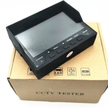 2MP AHD CCTV тестер 4 в 1 для AHD TVI CVI аналоговая камера системы безопасности для контроля уровня сахара в крови с 4,3 дюйма ЖК-дисплей Экран 5V 2A, 12V 1A