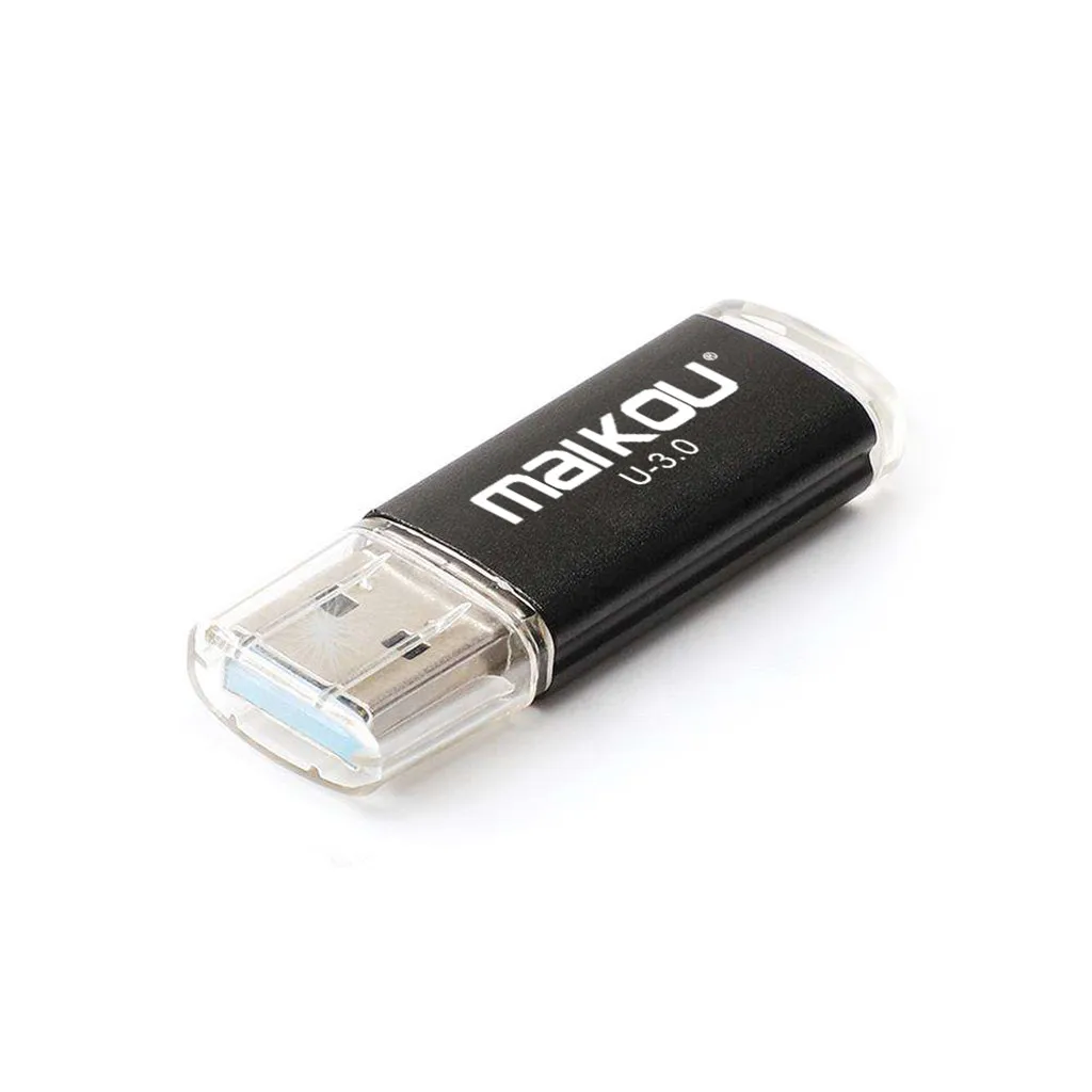 Maikou прямой штекер Прозрачная крышка USB3.0 флэш-накопитель мобильный U диск ручка привода 128GB