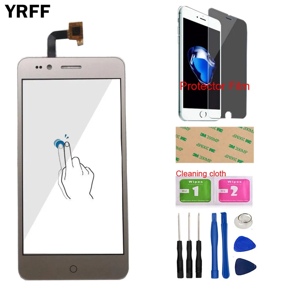 

YRFF 5.0inch Touch Screen Digitizer Panel For DEXP Ixion MS350 Touch Screen Panel Screen Front Glass Sensor Tools Gift