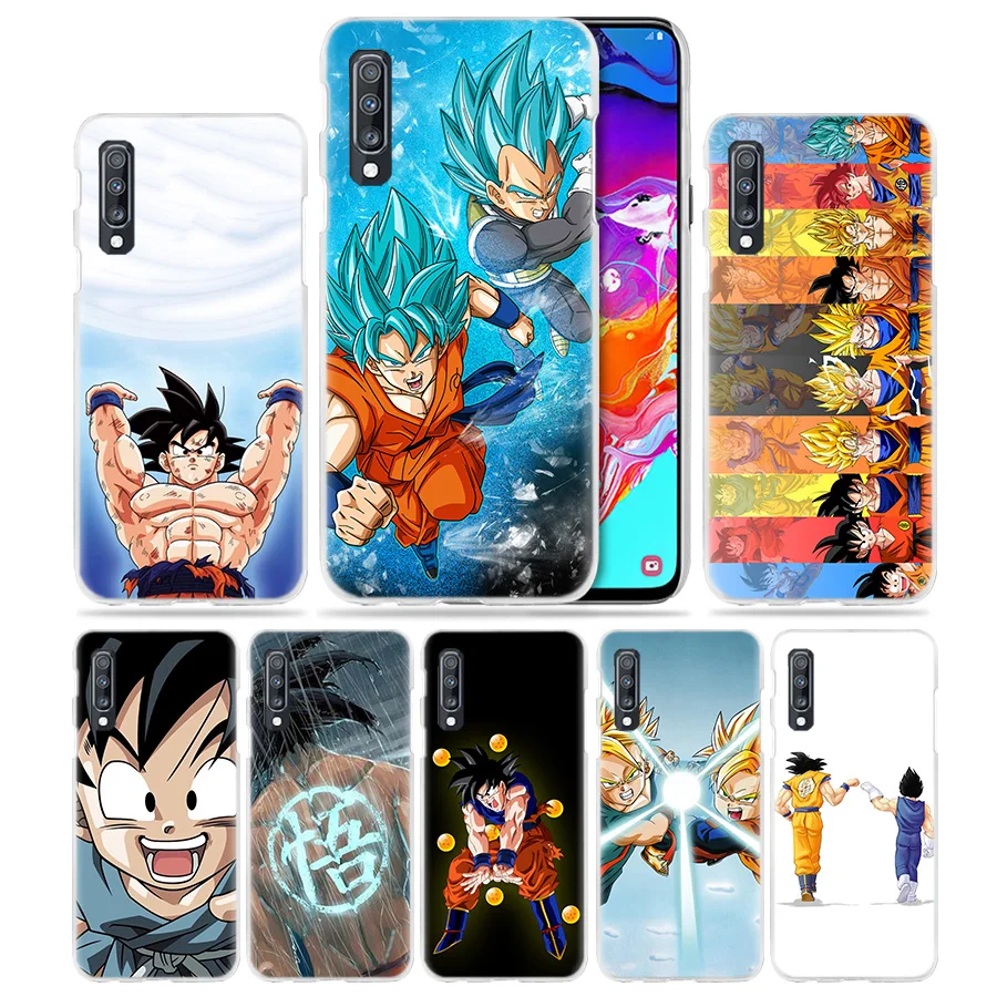 

Dragon Ball Z Goku Case for Samsung Galaxy M40 A50 A80 A70 A60 A40 A30 A20e A10 J4 J6 Plus J8 2018 S10e Hard PC Phone Cover Capa
