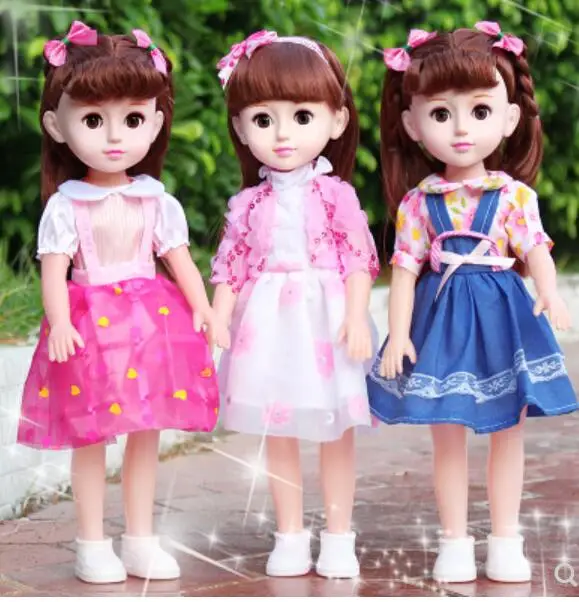 

Talking smart Bobbi Doll baby child little girl toy princess imitation cloth single ornaments home car sitting room Crafts Arts